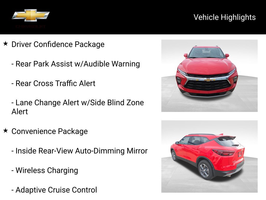 Used 2024 Chevrolet Blazer LT w/ Convenience Package FWD image 20