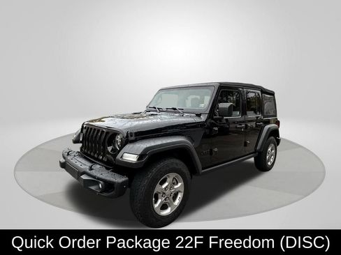 Used 2021 Jeep Wrangler Unlimited Sport image 3