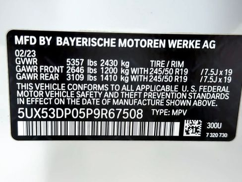 Used 2023 BMW X3 xDrive30i w/ Premium Package AWD/4WD image 30