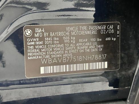 Used 2008 BMW 335i Sedan RWD image 24