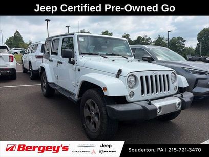 Certified 2017 Jeep Wrangler Unlimited Sahara w/ Connectivity Group