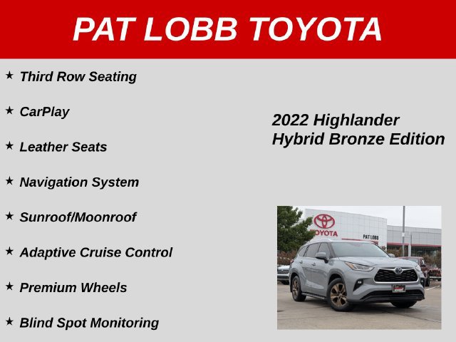 Used 2022 Toyota Highlander Bronze Edition FWD image 42