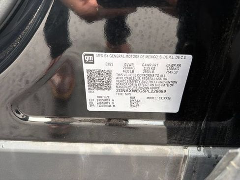 Used 2023 Chevrolet Equinox RS w/ RS Leather Package AWD/4WD image 15