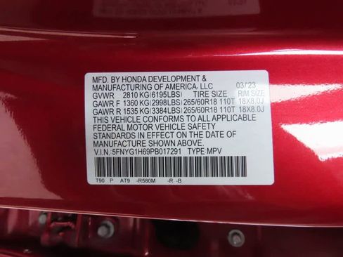 Certified 2023 Honda Pilot TrailSport image 31