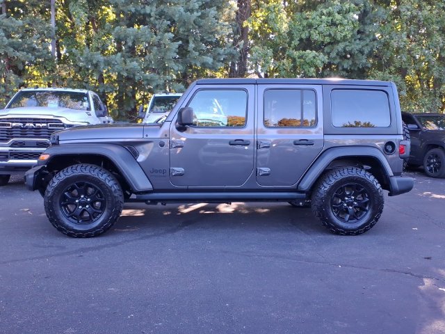 Certified 2021 Jeep Wrangler Unlimited Sport AWD/4WD image 4