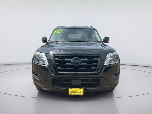 Used 2022 Nissan Armada Platinum w/ Captain's Chairs Package AWD/4WD image 2
