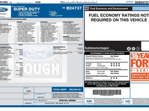Used 2016 Ford F250 Lariat w/ Chrome Package AWD/4WD image 6