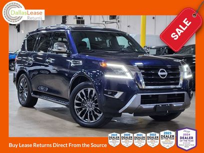 Used 2023 Nissan Armada Platinum w/ Captain's Chairs Package