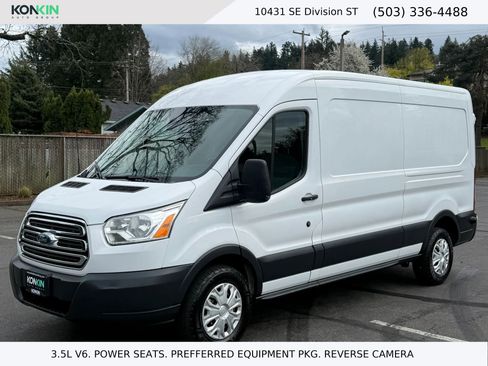 Used 2015 Ford Transit 350 148 Medium Roof w/ Interior Upgrade Package image 1