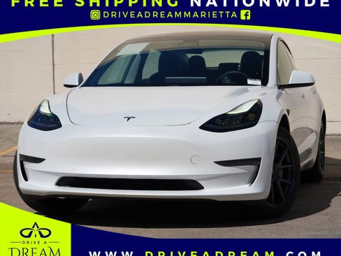 Used 2021 Tesla Model 3 Standard Range Plus RWD image 1