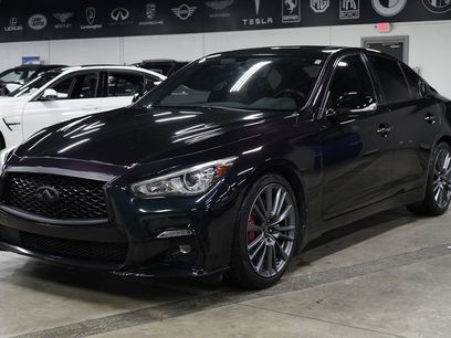 Used 2023 INFINITI Q50 Red Sport 400 w/ Black Opal Edition
