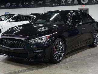 Used 2023 INFINITI Q50 Red Sport 400 w/ Black Opal Edition RWD video 1
