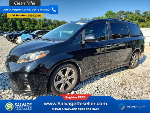 Used 2018 Toyota Sienna SE Premium FWD image 1