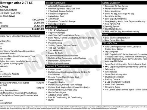 Used 2024 Volkswagen Atlas SE AWD/4WD image 10
