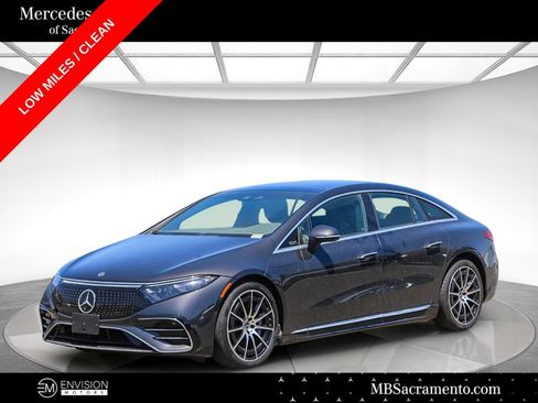 Used 2024 Mercedes-Benz EQS 580 4MATIC Sedan image 1