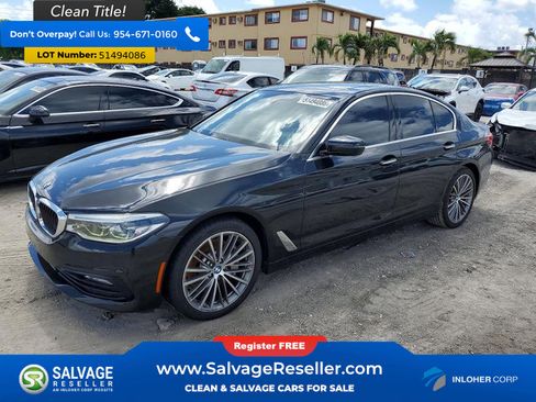 Used 2017 BMW 540i RWD image 1
