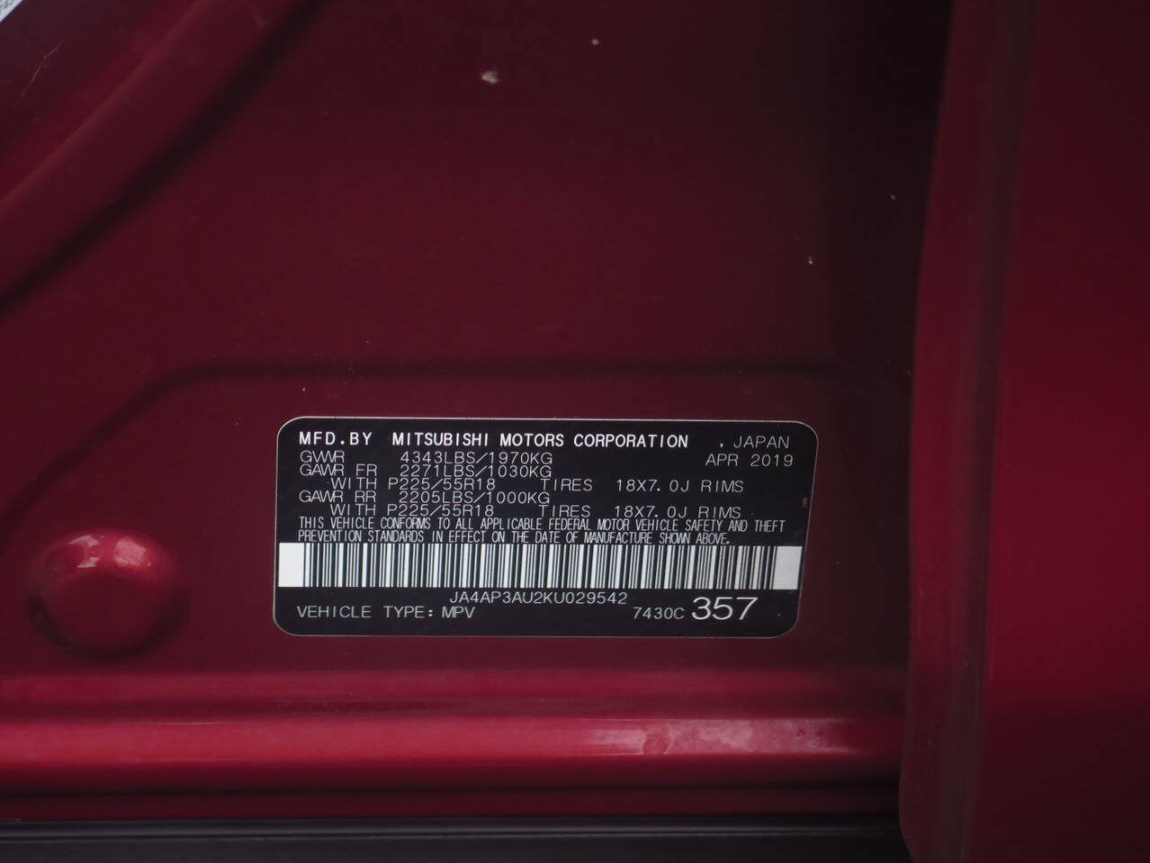 Used 2019 Mitsubishi Outlander Sport ES FWD image 35