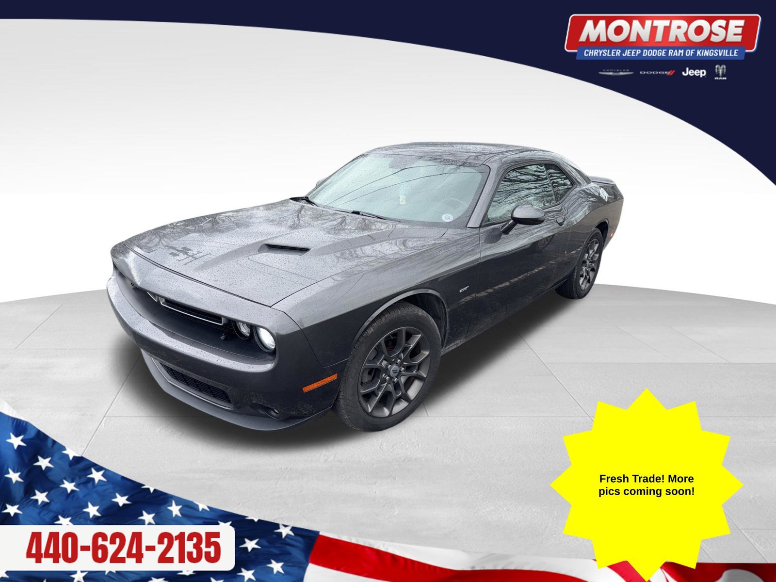 Used 2018 Dodge Challenger GT w/ GT Interior Package AWD/4WD image 2