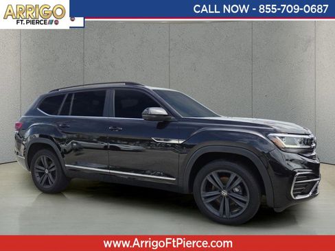 Used 2021 Volkswagen Atlas SE w/ Panoramic Sunroof Package FWD image 1