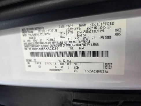 Used 2024 Ford Transit 250 148 High Roof RWD image 23