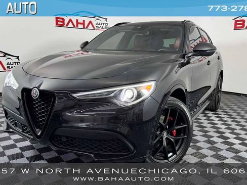 Used 2020 Alfa Romeo Stelvio Ti Sport w/ Quick Order Package 22S Sport AWD/4WD image 1