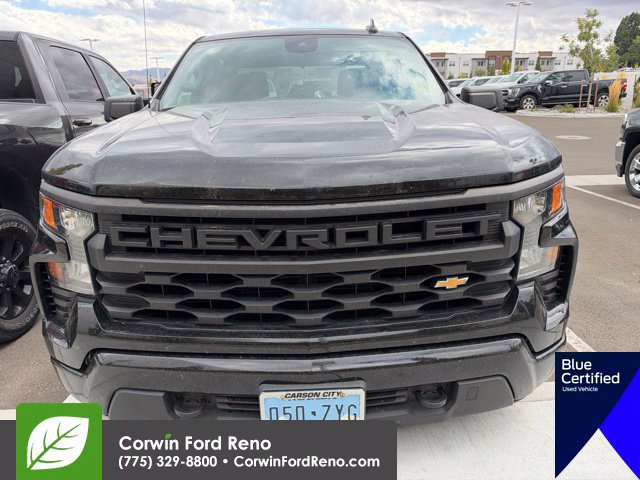 Used 2023 Chevrolet Silverado 1500 Custom w/ LPO, Dark Essentials Package AWD/4WD image 2