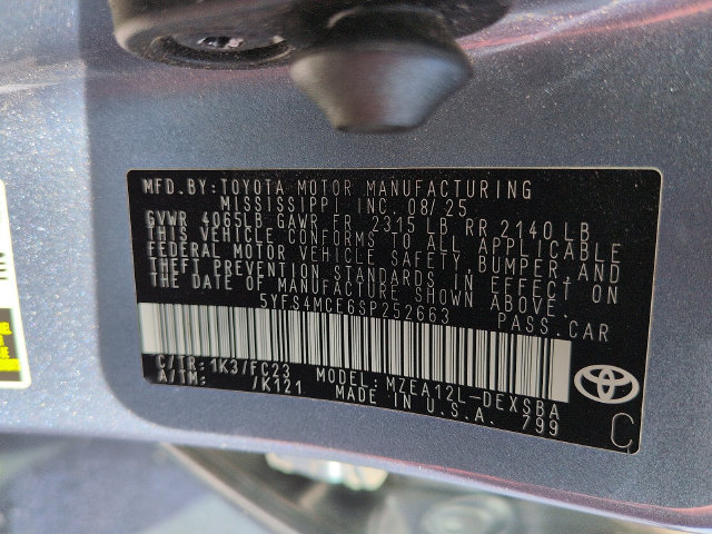 Certified 2025 Toyota Corolla SE w/ Convenience Package FWD image 14