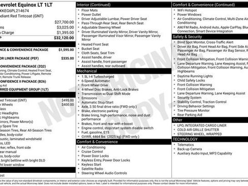 Certified 2023 Chevrolet Equinox LT FWD image 37