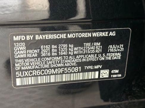 Used 2021 BMW X5 xDrive40i w/ Convenience Package AWD/4WD image 28