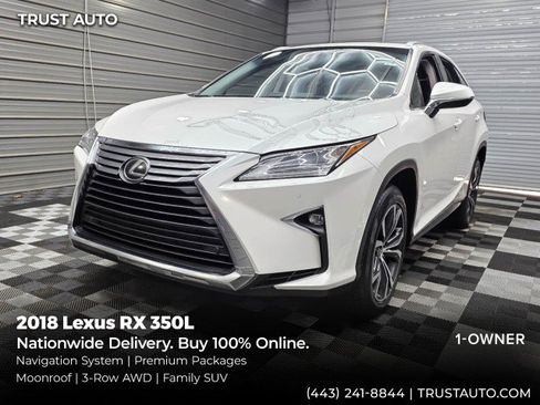 Used 2018 Lexus RX 350L AWD image 1