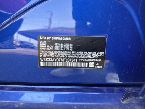 Used 2021 BMW M3 Competition w/ Executive Package image 8