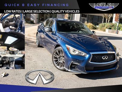 Used 2018 INFINITI Q50 Red Sport 400 w/ Sensory Package (Sport)