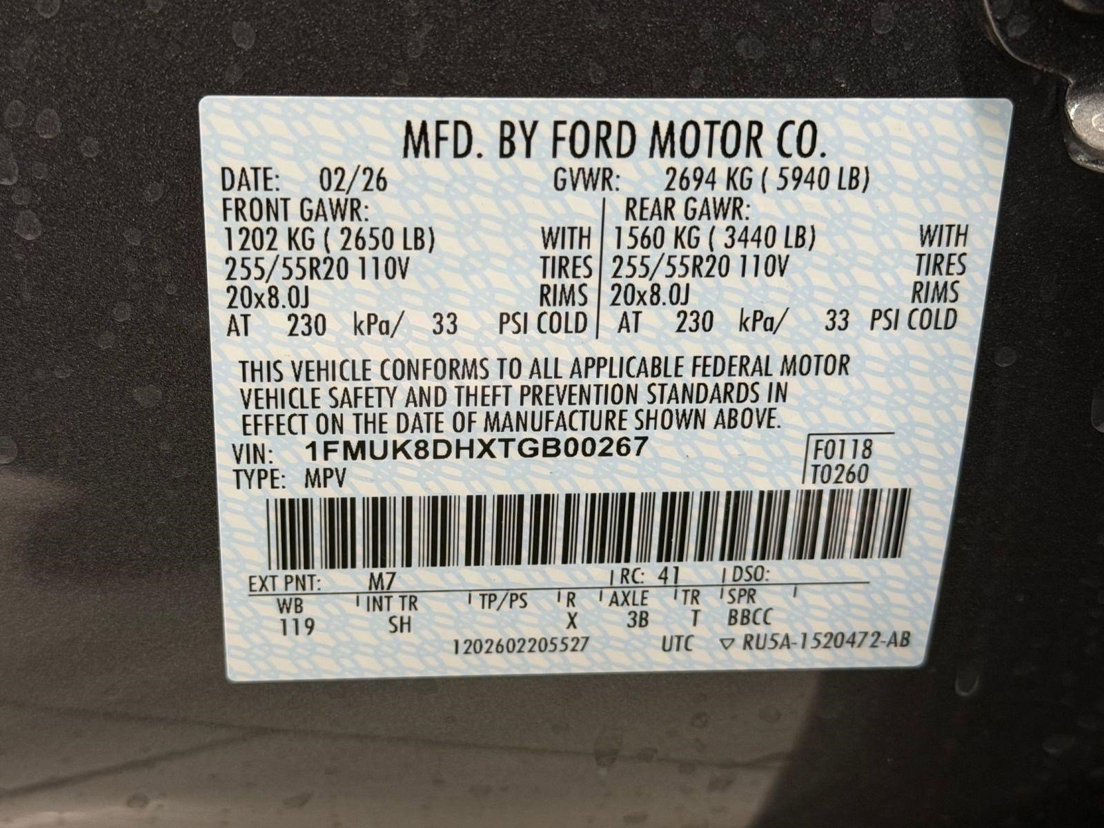 New 2026 Ford Explorer Active w/ Active Comfort Package AWD/4WD image 17