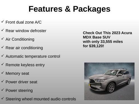Used 2023 Acura MDX SH-AWD w/ Technology Package image 12