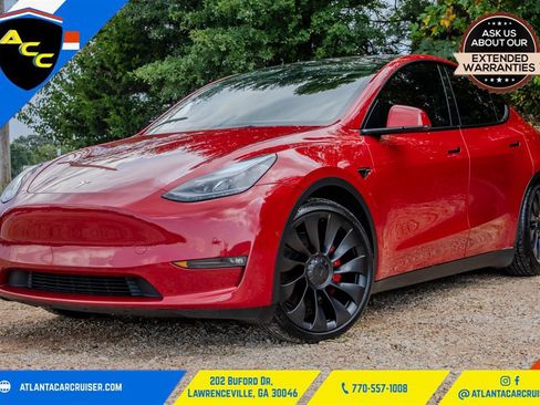 Used 2022 Tesla Model Y Performance AWD/4WD image 1