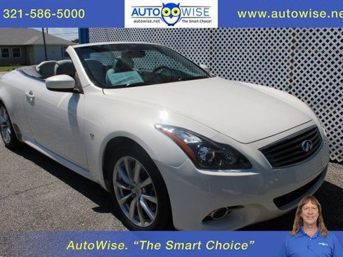 Used 2014 INFINITI Q60 Convertible w/ Premium Package RWD image 1