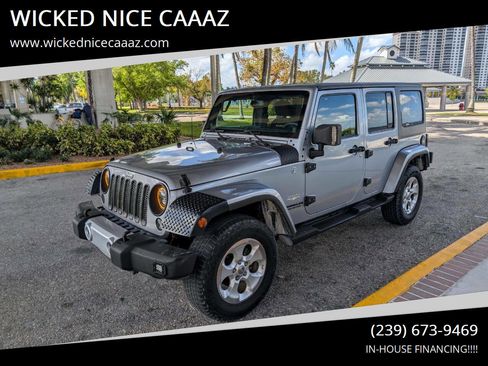 Used 2014 Jeep Wrangler Unlimited Sahara w/ Connectivity Group image 1