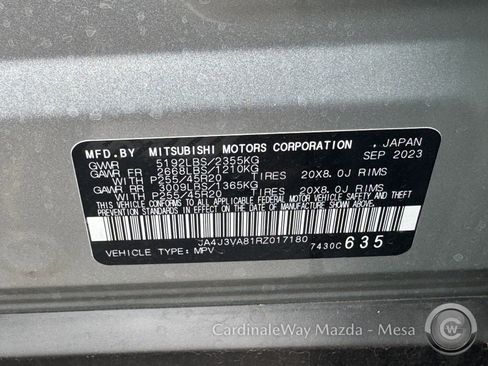 Used 2024 Mitsubishi Outlander SE FWD image 13