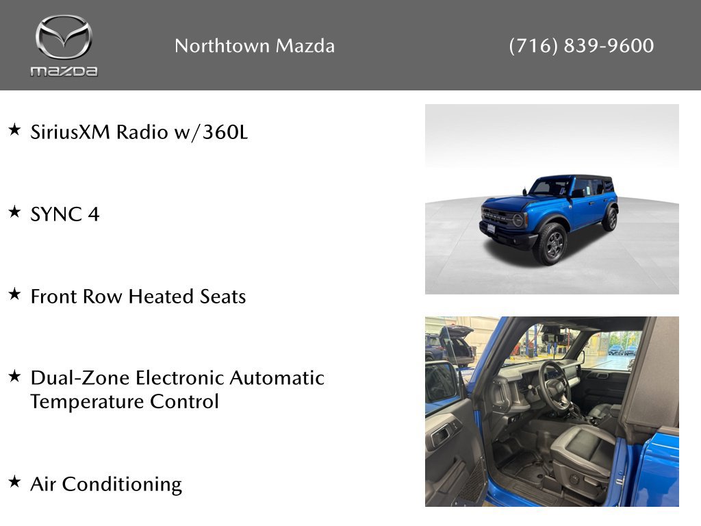 Used 2024 Ford Bronco Big Bend AWD/4WD image 2