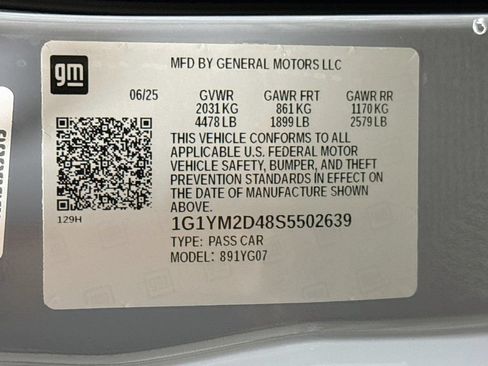 Used 2025 Chevrolet Corvette E-Ray w/ Battery Protection Package AWD/4WD image 29
