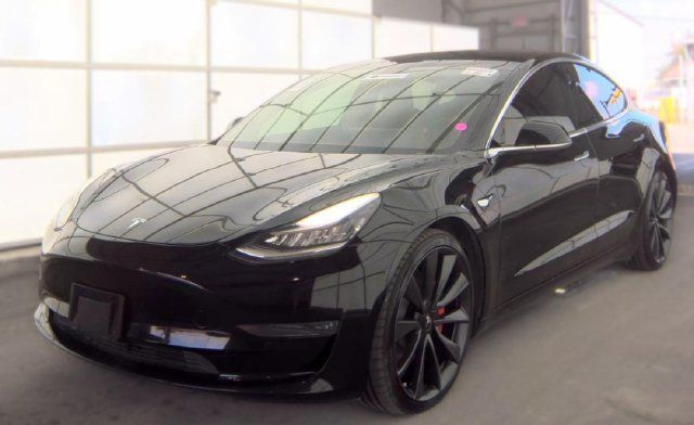 Used 2020 Tesla Model 3 Performance AWD/4WD image 1