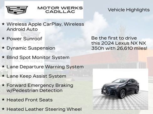 Used 2024 Lexus NX 350 AWD image 6