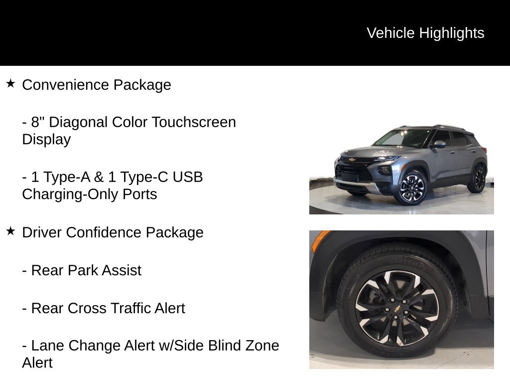 Used 2021 Chevrolet TrailBlazer LT w/ Convenience Package AWD/4WD image 13