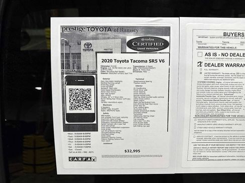 Certified 2020 Toyota Tacoma SR5 image 13