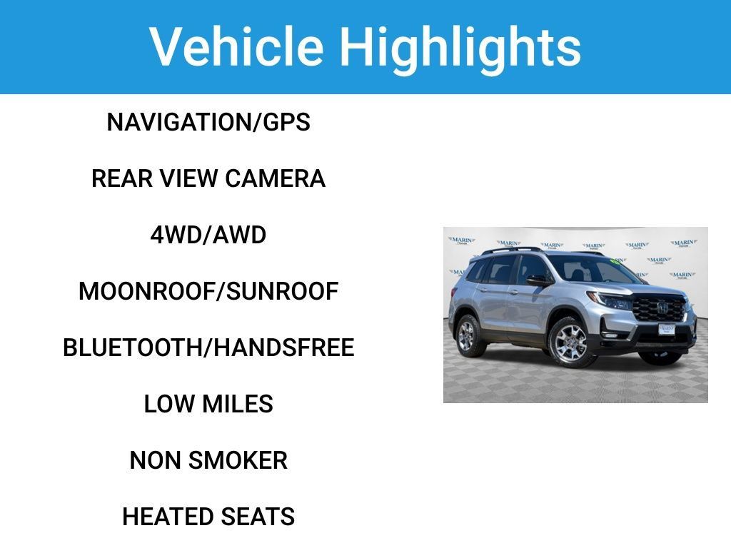 Used 2023 Honda Passport TrailSport image 7