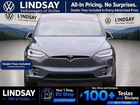 Used 2019 Tesla Model X Long Range AWD/4WD image 3