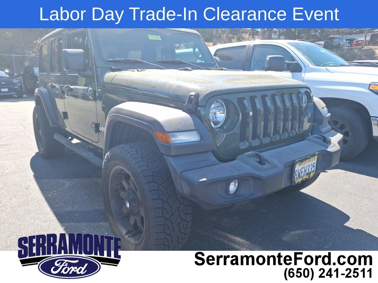 Used 2021 Jeep Wrangler Unlimited Sport AWD/4WD image 1