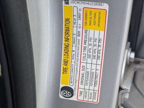 Used 2018 Chevrolet Silverado 1500 Custom w/ Custom Value Package image 17