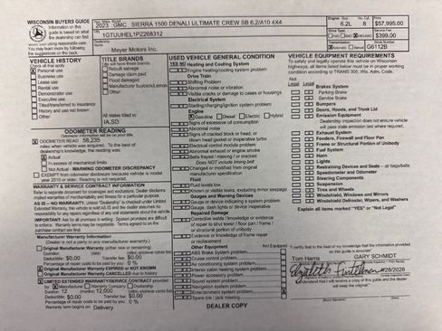 Certified 2023 GMC Sierra 1500 Denali Ultimate AWD/4WD image 35