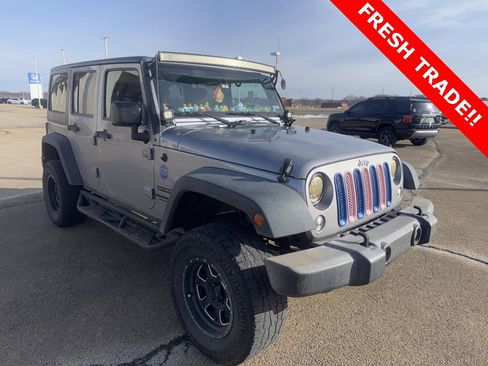 Used 2017 Jeep Wrangler Unlimited Sport w/ Max Tow Package image 1